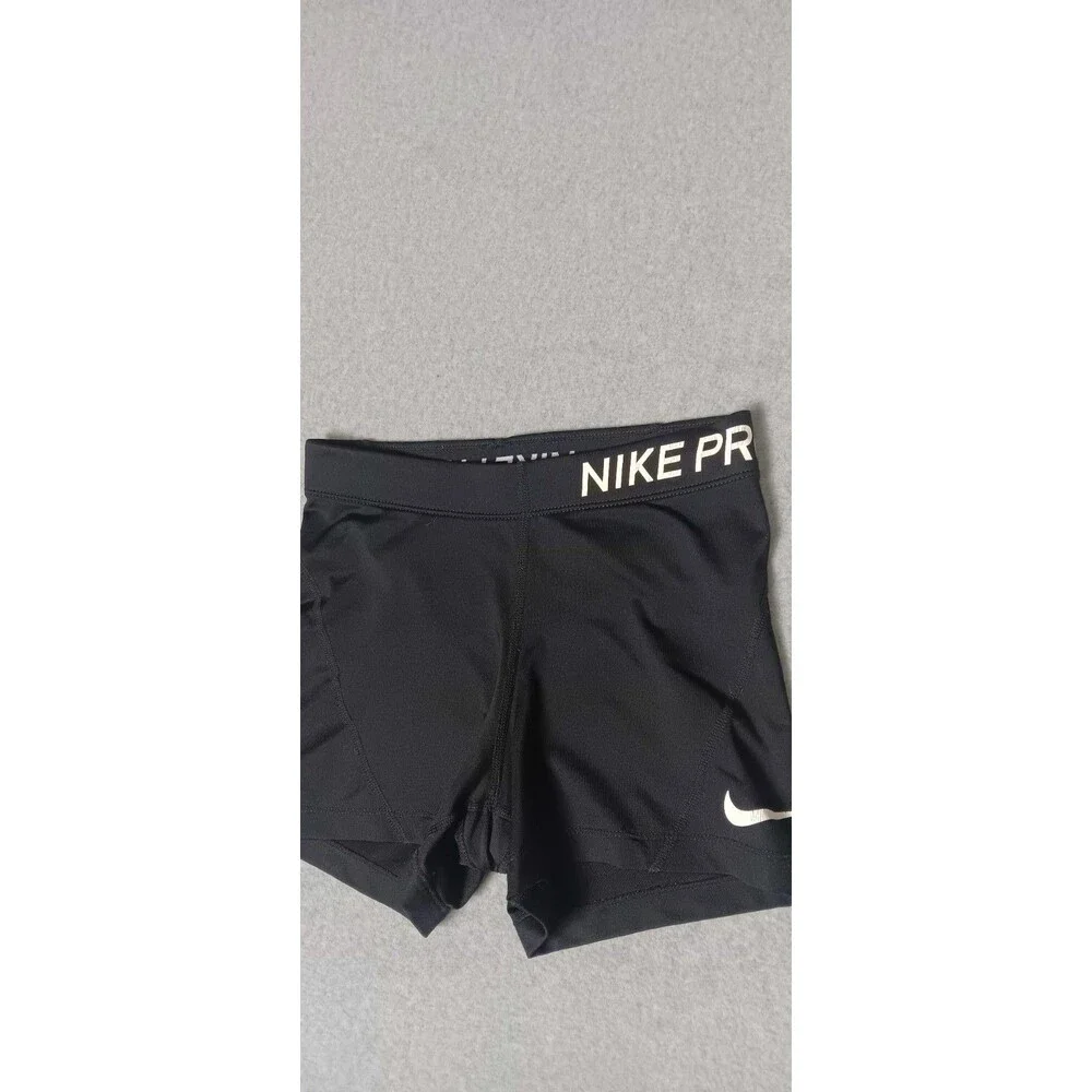Nike Pro Compression Shorts Womens Small Black Training Running Jogging Gym Yoga